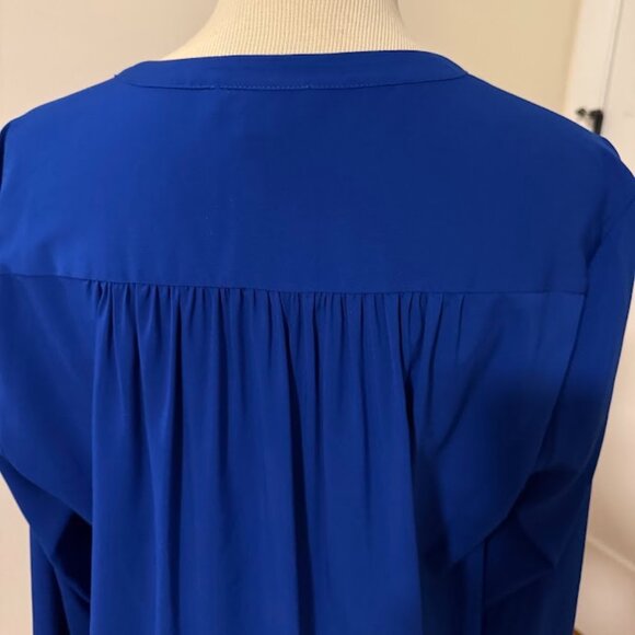 Calvin Klein Blue Tunic Blouse - Picture 7 of 8